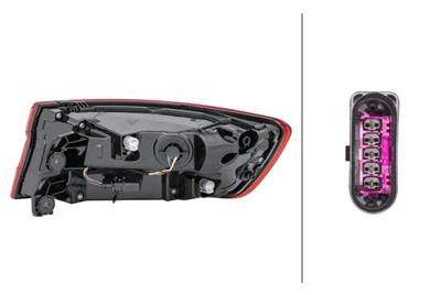 HELLA 2SD 012 246-051 Číslo výrobce: E1 4094. EAN: 4082300617412.