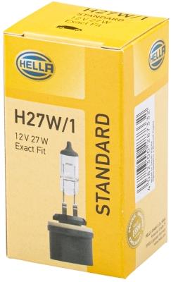 HELLA 8GH 008 991-021 Číslo výrobce: H27W/1. EAN: 4082300287332.
