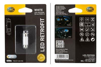 HELLA 8GL 178 560-551 Číslo výrobce: LED RETROFIT. EAN: 4082300557671.