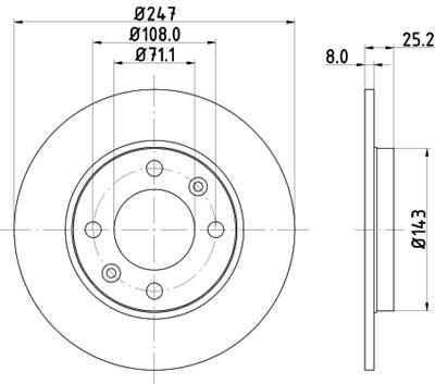 HELLA 8DD 355 102-511 Číslo výrobce: 50610PRO. EAN: 4082300367171.