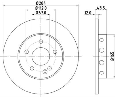 HELLA 8DD 355 102-951 Číslo výrobce: 52108PRO. EAN: 4082300367614.
