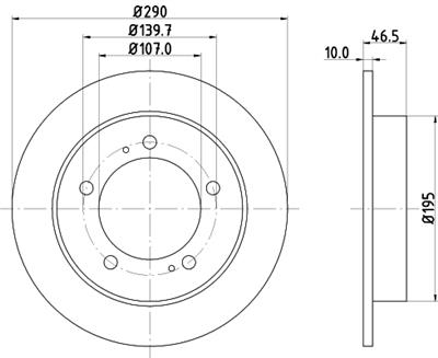 HELLA 8DD 355 103-611 Číslo výrobce: 53403PRO. EAN: 4082300368277.