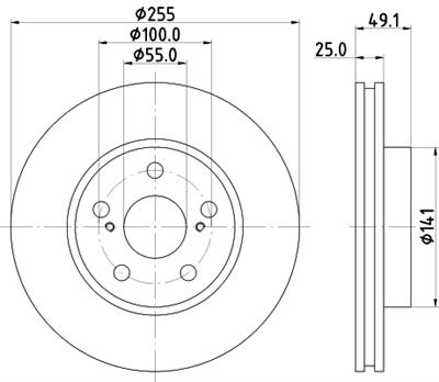 HELLA 8DD 355 104-891 Číslo výrobce: 53634. EAN: 4082300369557.