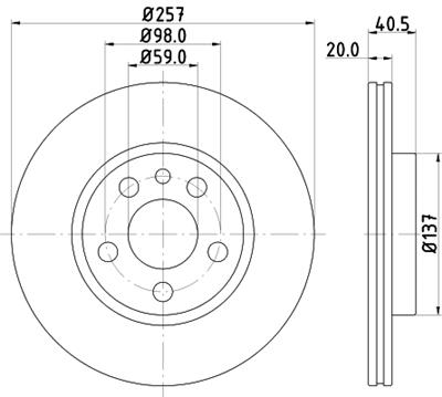 HELLA 8DD 355 127-341 Číslo výrobce: 50936PRO_HC. EAN: 4082300659139.