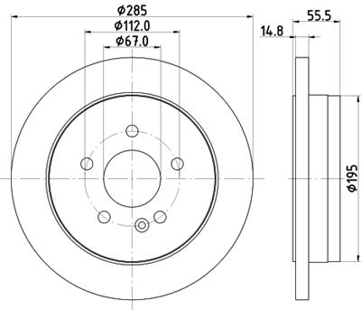 HELLA 8DD 355 105-851 Číslo výrobce: 52168PRO. EAN: 4082300370515.