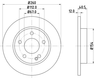HELLA 8DD 355 105-971 Číslo výrobce: 52154PRO. EAN: 4082300370638.