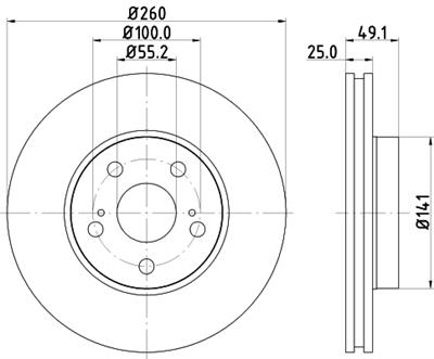 HELLA 8DD 355 106-511 Číslo výrobce: 50256PRO. EAN: 4082300371178.