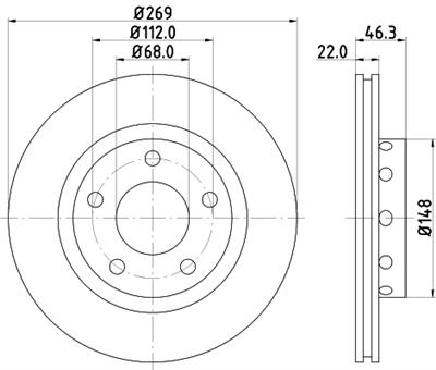 HELLA 8DD 355 127-431 Číslo výrobce: 50265PRO_HC. EAN: 4082300659221.