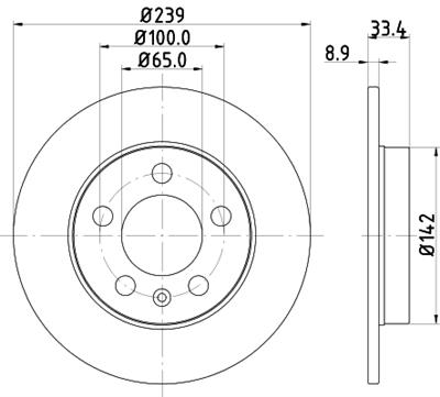 HELLA 8DD 355 107-461 Číslo výrobce: 54058PRO. EAN: 4082300372120.