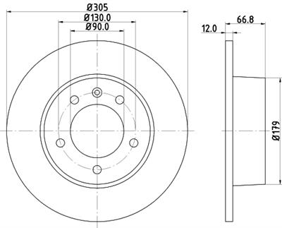 HELLA 8DD 355 108-291 Číslo výrobce: 50361PRO. EAN: 4082300372953.