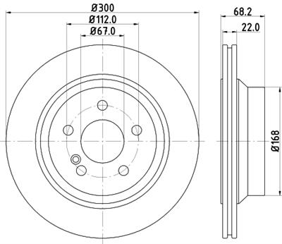 HELLA 8DD 355 108-861 Číslo výrobce: 54155PRO. EAN: 4082300373523.