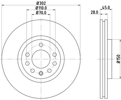 HELLA 8DD 355 127-831 Číslo výrobce: 54183PRO_HC. EAN: 4082300659627.