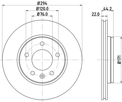 HELLA 8DD 355 128-031 Číslo výrobce: 54214PRO_HC. EAN: 4082300659825.