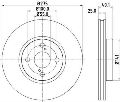 HELLA 8DD 355 110-451 Číslo výrobce: 54260PRO. EAN: 4082300375114.