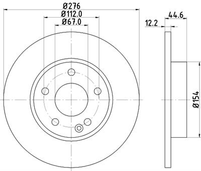 HELLA 8DD 355 128-261 Číslo výrobce: 54318PRO_HC. EAN: 4082300660050.