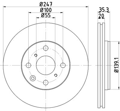 HELLA 8DD 355 112-311 Číslo výrobce: 54419PRO. EAN: 4082300376975.