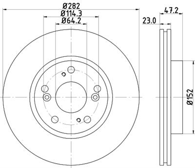 HELLA 8DD 355 118-131 Číslo výrobce: 54444PRO. EAN: 4082300475821.