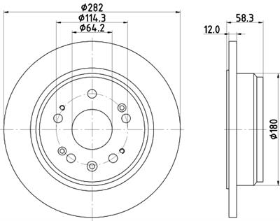 HELLA 8DD 355 112-451 Číslo výrobce: 54445. EAN: 4082300377118.