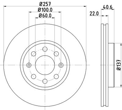 HELLA 8DD 355 112-581 Číslo výrobce: 54457PRO. EAN: 4082300377248.