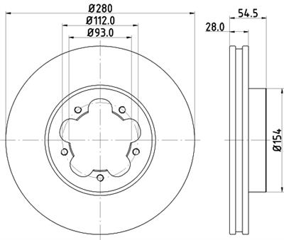 HELLA 8DD 355 128-621 Číslo výrobce: 54518PRO_HC. EAN: 4082300660418.