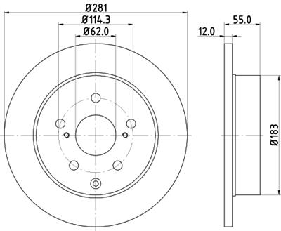 HELLA 8DD 355 118-881 Číslo výrobce: 54621PRO. EAN: 4082300494143.