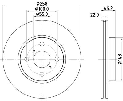 HELLA 8DD 355 114-311 Číslo výrobce: 54642. EAN: 4082300378979.