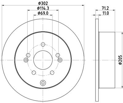 HELLA 8DD 355 119-051 Číslo výrobce: 54661PRO. EAN: 4082300509243.