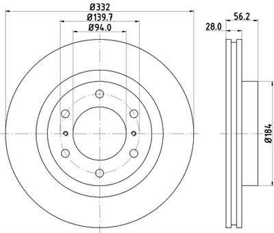 HELLA 8DD 355 119-081 Číslo výrobce: 54672PRO. EAN: 4082300509274.
