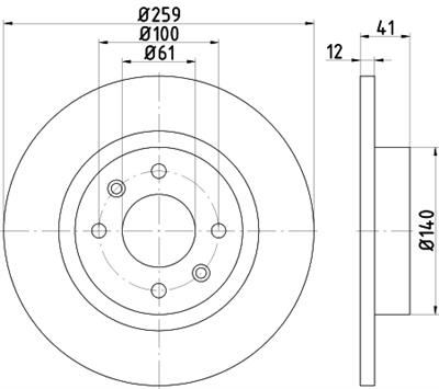 HELLA 8DD 355 115-271 Číslo výrobce: 54751PRO. EAN: 4082300379938.