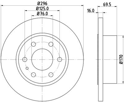 HELLA 8DD 355 115-521 Číslo výrobce: 54775. EAN: 4082300380187.