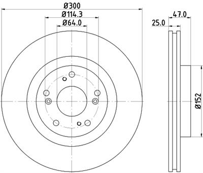 HELLA 8DD 355 115-571 Číslo výrobce: 54779PRO. EAN: 4082300380231.