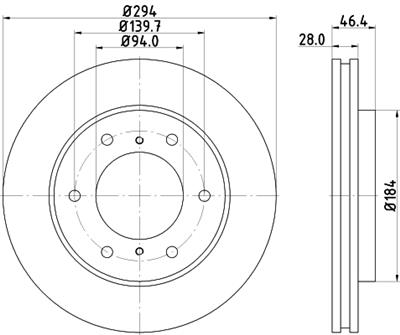 HELLA 8DD 355 115-731 Číslo výrobce: 54802PRO. EAN: 4082300380392.