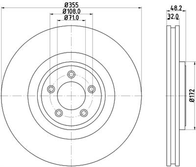 HELLA 8DD 355 129-071 Číslo výrobce: 54863PRO_HC. EAN: 4082300660869.