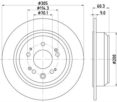 HELLA 8DD 355 116-111 Číslo výrobce: 54951. EAN: 4082300380774.