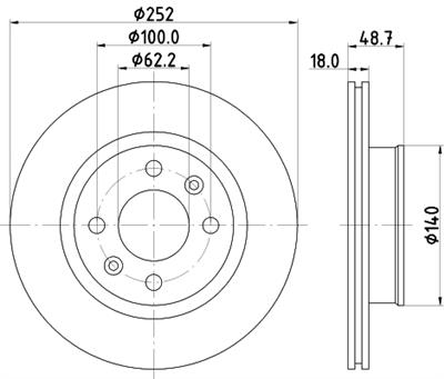 HELLA 8DD 355 116-201 Číslo výrobce: 54965. EAN: 4082300380866.