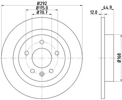 HELLA 8DD 355 116-601 Číslo výrobce: 55057PRO. EAN: 4082300381269.