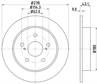 HELLA 8DD 355 116-791 Číslo výrobce: 55223. EAN: 4082300381450.
