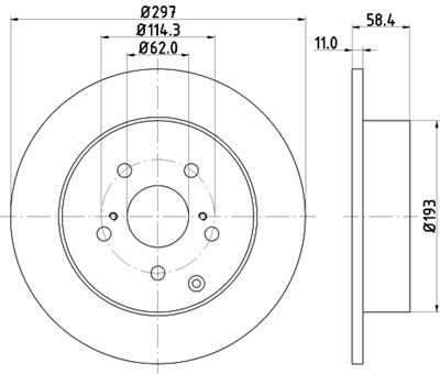 HELLA 8DD 355 116-811 Číslo výrobce: 55225. EAN: 4082300381474.