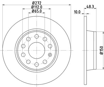 HELLA 8DD 355 116-971 Číslo výrobce: 55249PRO. EAN: 4082300381634.