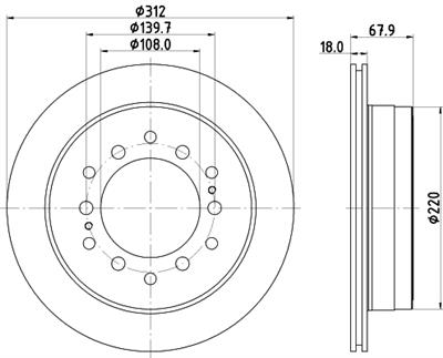 HELLA 8DD 355 122-711 Číslo výrobce: 55310PRO. EAN: 4082300602425.