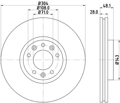 HELLA 8DD 355 117-331 Číslo výrobce: 55323PRO. EAN: 4082300381993.