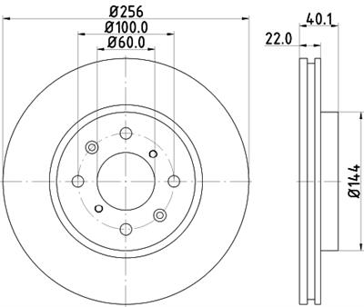 HELLA 8DD 355 117-371 Číslo výrobce: 55328PRO. EAN: 4082300382037.