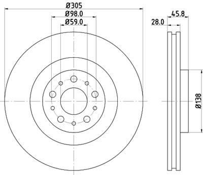 HELLA 8DD 355 129-351 Číslo výrobce: 55376PRO_HC. EAN: 4082300661149.