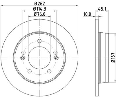 HELLA 8DD 355 129-451 Číslo výrobce: 55400PRO_HC. EAN: 4082300661248.