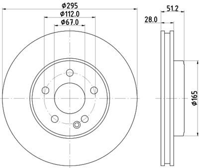 HELLA 8DD 355 119-591 Číslo výrobce: 55416PRO. EAN: 4082300512618.