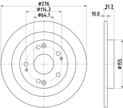 HELLA 8DD 355 118-351 Číslo výrobce: 55526PRO. EAN: 4082300493672.