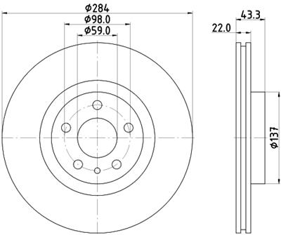 HELLA 8DD 355 118-411 Číslo výrobce: 55528PRO. EAN: 4082300493696.