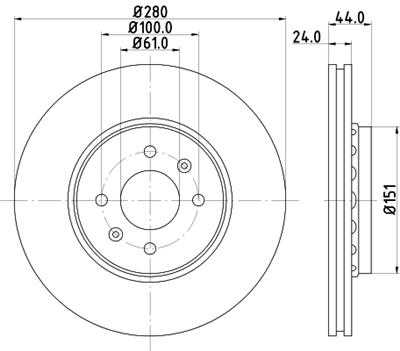 HELLA 8DD 355 129-611 Číslo výrobce: 55546PRO_HC. EAN: 4082300661408.