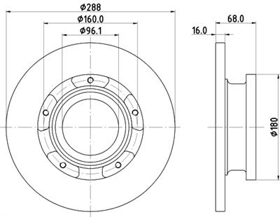 HELLA 8DD 355 120-181 Číslo výrobce: 55607. EAN: 4082300513202.
