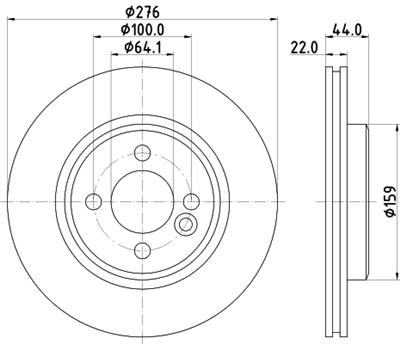 HELLA 8DD 355 131-981 Číslo výrobce: 55624PRO_HC. EAN: 4082300735802.